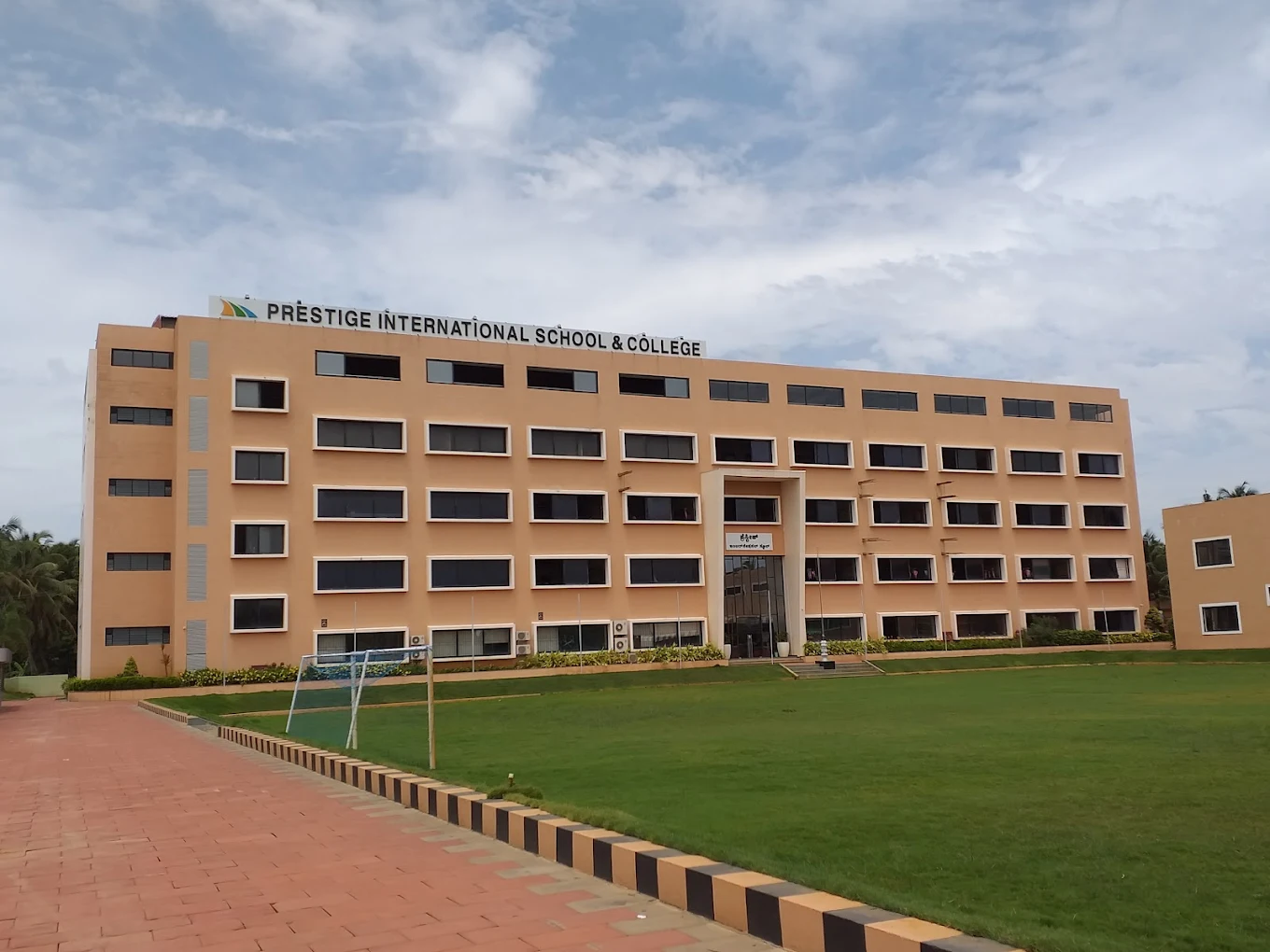 Campus view of international schools Mangalore with modern facilities
